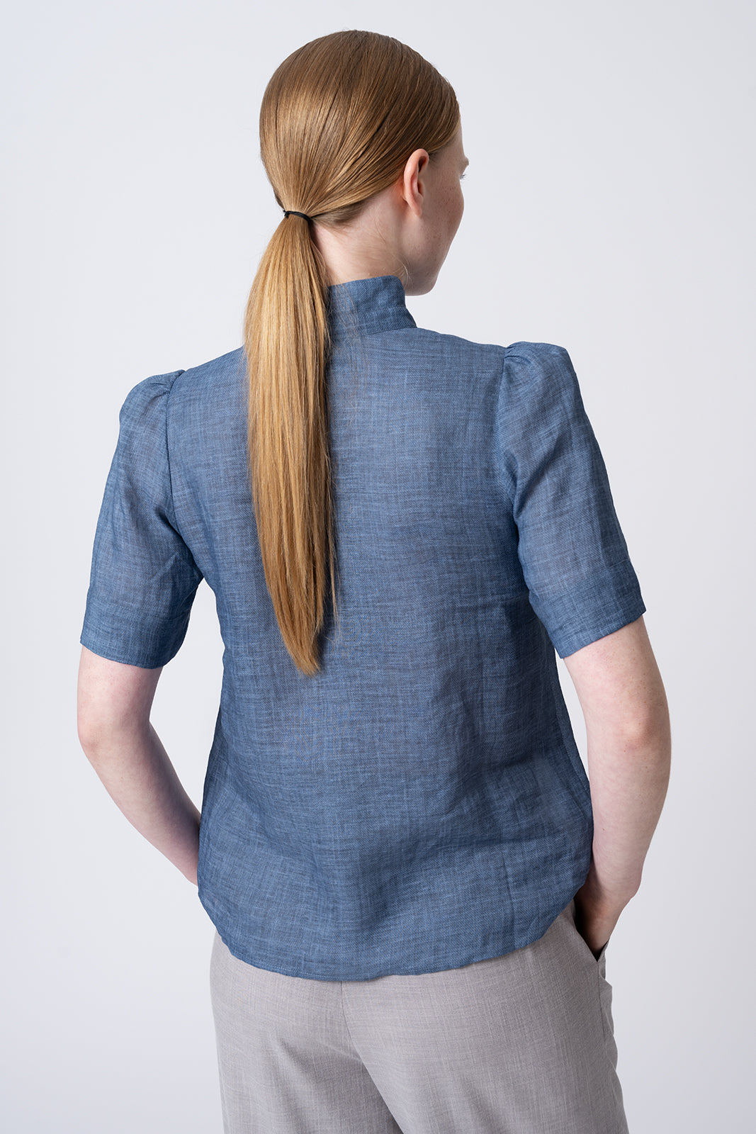 Sara Blouse Moonlight Blue